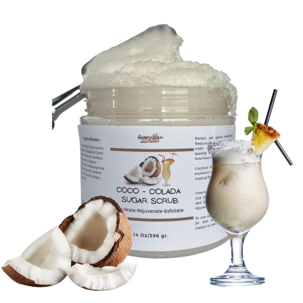 Pina Colada-Coco Body Scrub!
